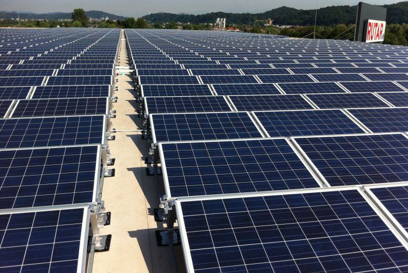 Sončna elektrarna RUTAR Ljubljana