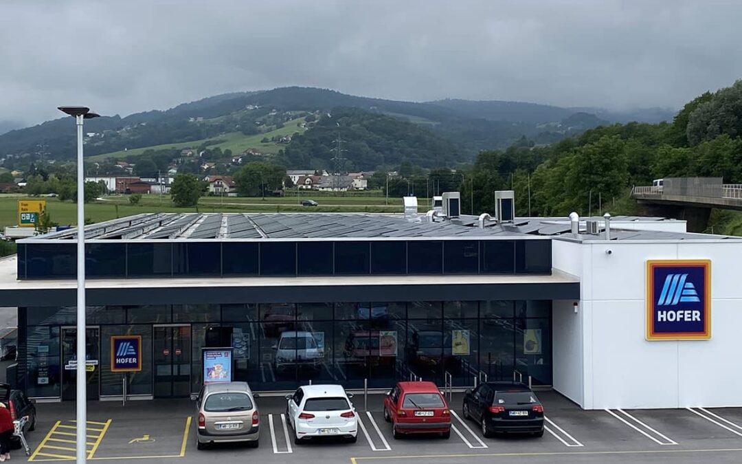 Sončna elektrarna Trgovski center Fram